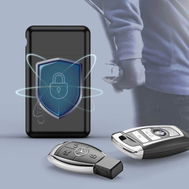 Tech-Protect KLR200 metalinis automobilio raktų dėklas su RFID apsauga - juodas 2