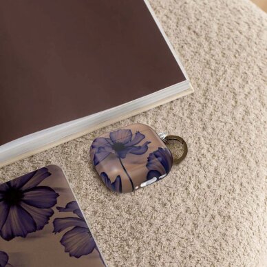 AirPods 4 Tech-Protect Lamano dėklas – rudas / violetinis 6 AirPods 4 Tech-Protect Lamano dėklas – rudas / violetinis 6