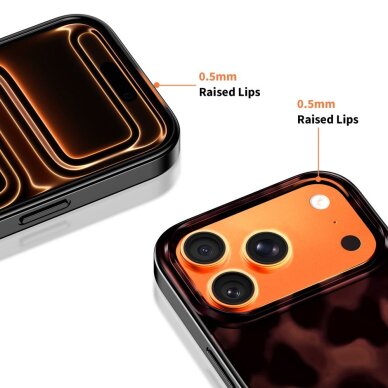 iPhone 17 Pro Tech-Protect Lamano MagSafe dėklas – juodas ir raudonas 3