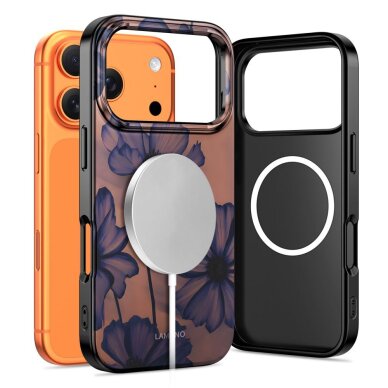 iPhone 17 Pro Max Tech-Protect Lamano MagSafe dėklas – rudas / violetinis 1 iPhone 17 Pro Max Tech-Protect Lamano MagSafe dėklas – rudas / violetinis 1