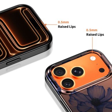 iPhone 17 Pro Max Tech-Protect Lamano MagSafe dėklas – rudas / violetinis 5