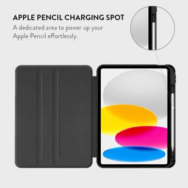 iPad 10.9" (10 kartos, 2022) / iPad 11" (11 kartos, 2025) Tech-Protect Lamanona dėklas – juodas 6