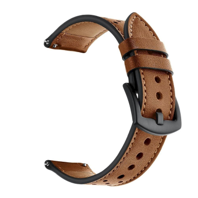 Tech-Protect Leather Apyrankė Samsung Galaxy Watch 4/5/5 Pro/6/7/FE - Brown 1 Tech-Protect Leather Apyrankė Samsung Galaxy Watch 4/5/5 Pro/6/7/FE - Brown 1
