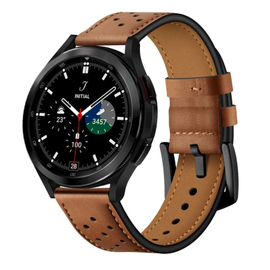 Tech-Protect Leather Apyrankė Samsung Galaxy Watch 4/5/5 Pro/6/7/FE - Brown Tech-Protect Leather Apyrankė Samsung Galaxy Watch 4/5/5 Pro/6/7/FE - Brown