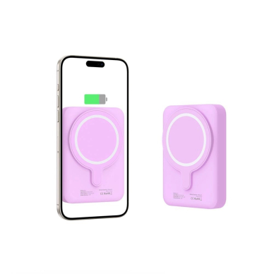 Tech-Protect LifeMag MagSafe PB11 10000mAh Power Bank - Rožinis 3 Tech-Protect LifeMag MagSafe PB11 10000mAh Power Bank - Rožinis 3