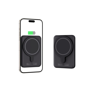 Tech-Protect LifeMag PB10 PowerbankMagSafe 5000mAh 15W USB-C port - Juodas + USB-C Kabelis 2 Tech-Protect LifeMag PB10 PowerbankMagSafe 5000mAh 15W USB-C port - Juodas + USB-C Kabelis 2