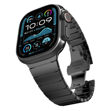 Apple Watch 44 / 45 / 46 / 49 mm Tech-Protect LinkBand apyrankė – juoda 2