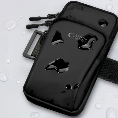 Universalus sportinis dėklas Tech-Protect M7 Armband – juodas 6 Universalus sportinis dėklas Tech-Protect M7 Armband – juodas 6