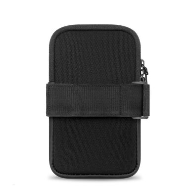 Universalus sportinis dėklas Tech-Protect M7 Armband – juodas ir oranžinis 2