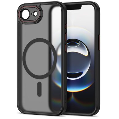Iphone 16e / Iphone 17e / 17e Tech-Protect MagCam dėklas – pusiau skaidrus 1 Iphone 16e / Iphone 17e / 17e Tech-Protect MagCam dėklas – pusiau skaidrus 1