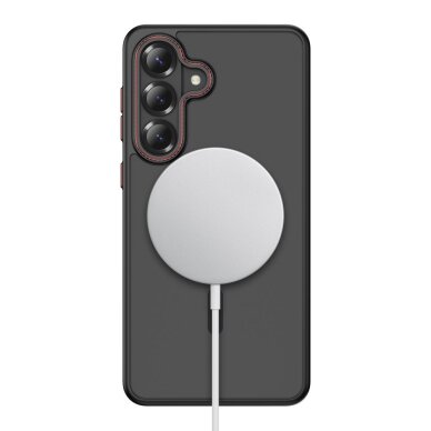 Samsung Galaxy S26+ Tech-Protect MagCam MagSafe dėklas – juodas ir raudonas 3 Samsung Galaxy S26+ Tech-Protect MagCam MagSafe dėklas – juodas ir raudonas 3