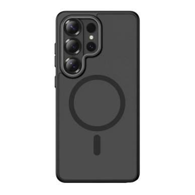 Samsung Galaxy S26 Ultra Tech-Protect MagCam MagSafe dėklas – matinė juoda 2