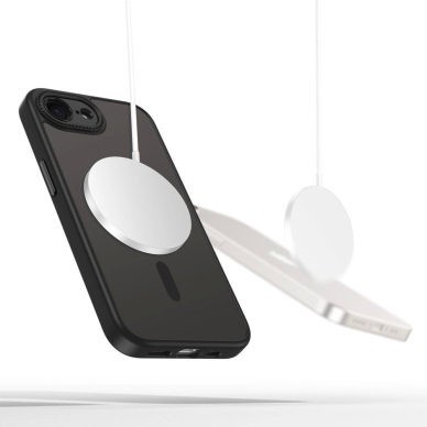 iPhone 16e – Tech-Protect MagCam MagSafe dėklas - Matinis juodas 2