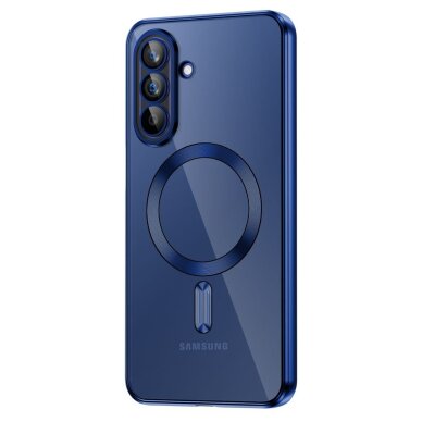 Samsung Galaxy A17 4G / 5G dėklas Tech-Protect MagFlex su MagSafe – skaidriai mėlynas 2