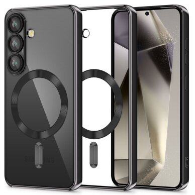 Samsung Galaxy S25 FE Tech-Protect MagFlex MagSafe dėklas – juodas