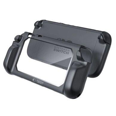 Nintendo Switch 2 dėklas Tech-Protect MagMat – juodas ir skaidrus 2
