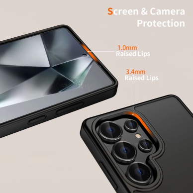 Tech-Protect MagMat Dėklas Samsung Galaxy S25 Ultra - Juodas 2 Tech-Protect MagMat Dėklas Samsung Galaxy S25 Ultra - Juodas 2