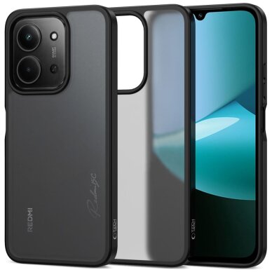 Xiaomi Redmi 15C 5G / Poco C85 5G Tech-Protect MagMat dėklas – juodas Xiaomi Redmi 15C 5G / Poco C85 5G Tech-Protect MagMat dėklas – juodas