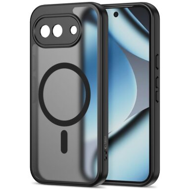 Google Pixel 10A Tech-Protect Magmat MagSafe dėklas – pusiau skaidrus 1