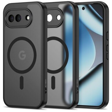 Google Pixel 10A Tech-Protect Magmat MagSafe dėklas – pusiau skaidrus Google Pixel 10A Tech-Protect Magmat MagSafe dėklas – pusiau skaidrus
