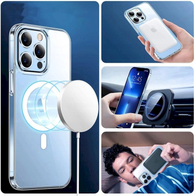 Tech-Protect MagMat MagSafe Dėklas iPhone 13 Pro - Permatomas 4