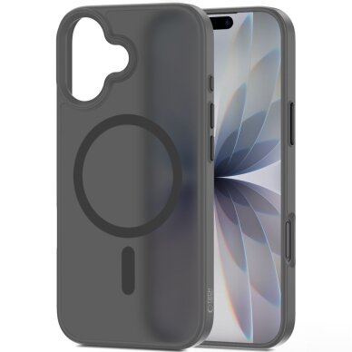 iPhone 17 Tech-Protect MagMat MagSafe dėklas – pilkas 1 iPhone 17 Tech-Protect MagMat MagSafe dėklas – pilkas 1