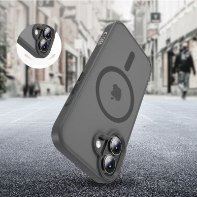 iPhone 17 Tech-Protect MagMat MagSafe dėklas – pilkas 5 iPhone 17 Tech-Protect MagMat MagSafe dėklas – pilkas 5