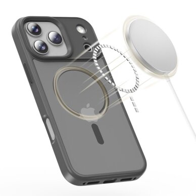 iPhone 17 Pro Max Tech-Protect MagMat MagSafe dėklas – pilkas 3