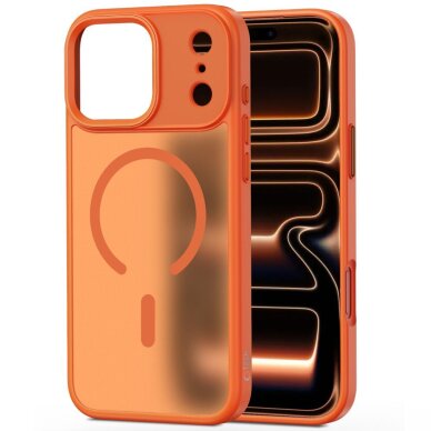 iPhone 17 Pro Tech-Protect MagMat MagSafe dėklas – oranžinis 1 iPhone 17 Pro Tech-Protect MagMat MagSafe dėklas – oranžinis 1