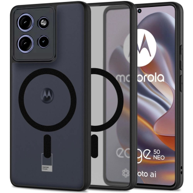 Tech-Protect MagMat MagSafe dėklas Motorola Edge 50 Neo – juodas Tech-Protect MagMat MagSafe dėklas Motorola Edge 50 Neo – juodas