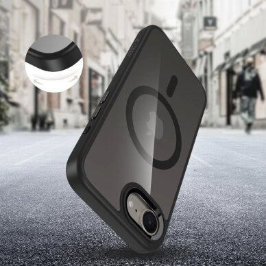 Nothing CMF Phone 2 Pro dėklas Tech-Protect MagMat, MagSafe – juodas/skaidrus 3