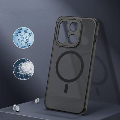 OnePlus 15 Tech-Protect MagMat MagSafe dėklas – juodas 2