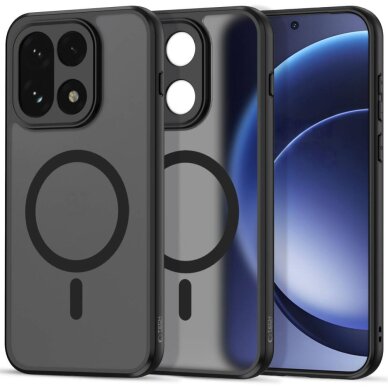 OnePlus 15 Tech-Protect MagMat MagSafe dėklas – juodas OnePlus 15 Tech-Protect MagMat MagSafe dėklas – juodas