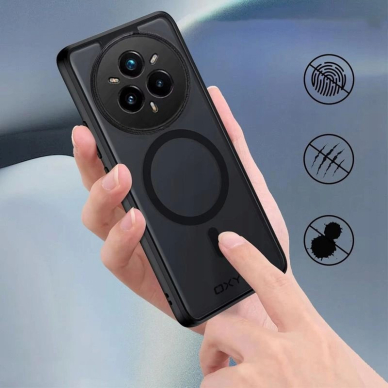 Realme 14 Pro 5G – Tech-Protect MagMat MagSafe dėklas - Matinis juodas 2