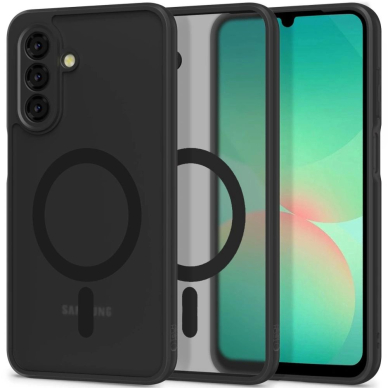 Samsung Galaxy A26 5G – Tech-Protect MagMat MagSafe dėklas - Matinis juodas