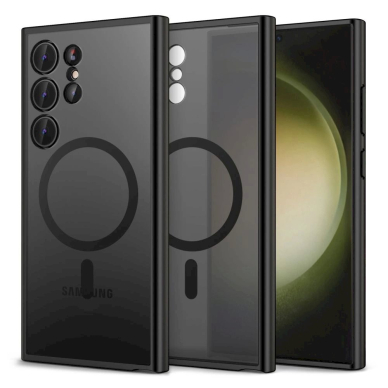 Tech-Protect MagMat MagSafe case for Samsung Galaxy S24 Ultra - matte black Tech-Protect MagMat MagSafe case for Samsung Galaxy S24 Ultra - matte black