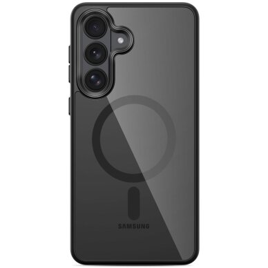 Samsung Galaxy S26+ Tech-Protect Magmat MagSafe dėklas – skaidrus juodas 2