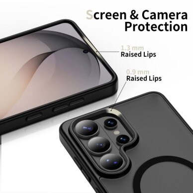 Samsung Galaxy S26 Ultra Tech-Protect Magmat MagSafe dėklas – juodas 3