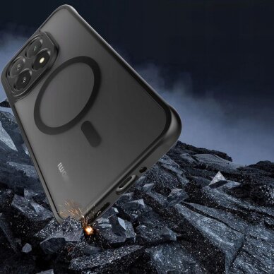 Xiaomi 15T Tech-Protect MagMat MagSafe dėklas – juodas 3 Xiaomi 15T Tech-Protect MagMat MagSafe dėklas – juodas 3