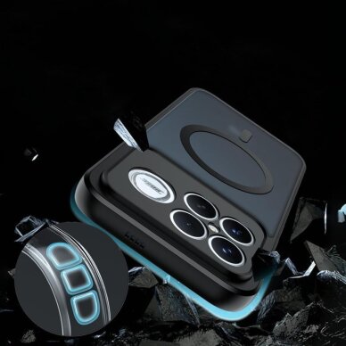 Xiaomi Poco F8 Ultra Tech-Protect Magmat MagSafe dėklas – juodas 3