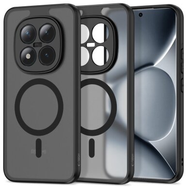 Xiaomi Poco M8 Pro / Redmi Note 15 Pro+ 5G Tech-Protect Magmat MagSafe dėklas – juodas Xiaomi Poco M8 Pro / Redmi Note 15 Pro+ 5G Tech-Protect Magmat MagSafe dėklas – juodas