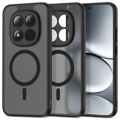 Xiaomi Redmi Note 15 Pro 5G Tech-Protect Magmat MagSafe dėklas – juodas Xiaomi Redmi Note 15 Pro 5G Tech-Protect Magmat MagSafe dėklas – juodas