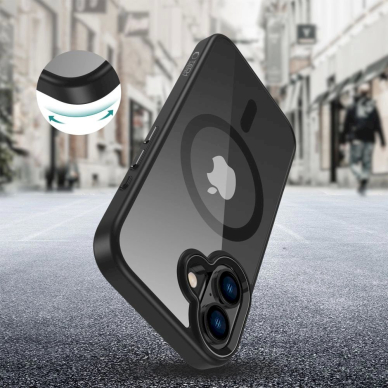 Tech-Protect MagMat MagSafe iPhone 16 Dėklas - Skaidrus 3 Tech-Protect MagMat MagSafe iPhone 16 Dėklas - Skaidrus 3