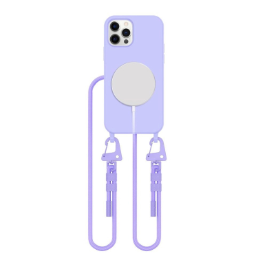 Dėklas Tech-Protect MagNecklace MagSafe iPhone 12 / 12 Pro - Lavender Dėklas Tech-Protect MagNecklace MagSafe iPhone 12 / 12 Pro - Lavender
