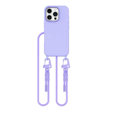 Tech-Protect MagNecklace MagSafe Dėklas Lanyard iPhone 16 Pro Max - violetinis 1 Tech-Protect MagNecklace MagSafe Dėklas Lanyard iPhone 16 Pro Max - violetinis 1