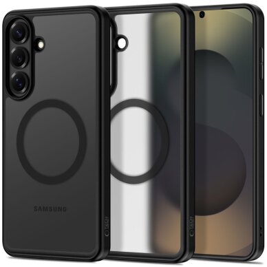 Samsung Galaxy S26+ Tech-Protect MagPeak MagSafe dėklas – juodas