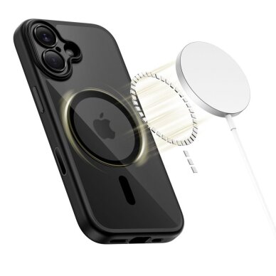 iPhone 17 Tech-Protect MagPeak MagSafe CC dėklas – skaidriai juodas 2 iPhone 17 Tech-Protect MagPeak MagSafe CC dėklas – skaidriai juodas 2