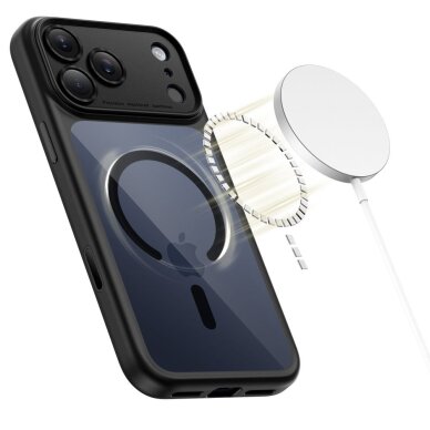 iPhone 17 Pro Max Tech-Protect MagPeak MagSafe CC dėklas – skaidriai juodas 2 iPhone 17 Pro Max Tech-Protect MagPeak MagSafe CC dėklas – skaidriai juodas 2