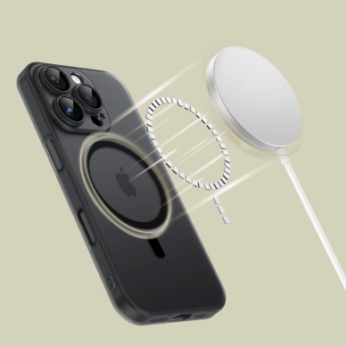 Tech-Protect MagSlim MagSafe Dėklas iPhone 16 Pro Max - permatomas 2 Tech-Protect MagSlim MagSafe Dėklas iPhone 16 Pro Max - permatomas 2