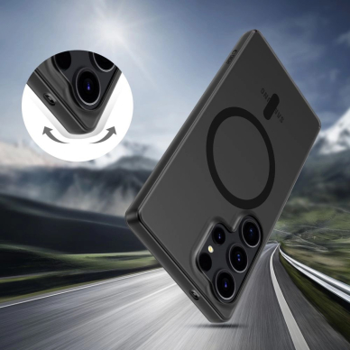 Tech-Protect MagSlim MagSafe Dėklas Samsung Galaxy S25 Ultra - Juodas 3 Tech-Protect MagSlim MagSafe Dėklas Samsung Galaxy S25 Ultra - Juodas 3